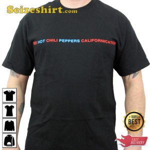 Unique RED HOT CHILI PEPPERS Black T-Shirt