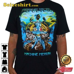 Unique SEPULTURA Machine Messiah Men’s T-Shirt