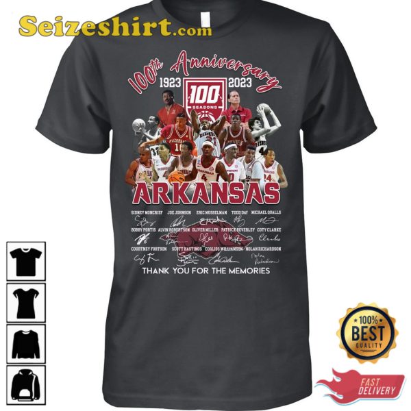 Arkansas 100th Anniversary 1923 2023 T-Shirt