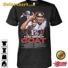 12 Tom Brady Football Goat T-Shirt