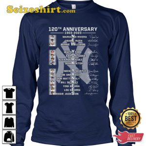 New York Yankees 120th Anniversary T-Shirt