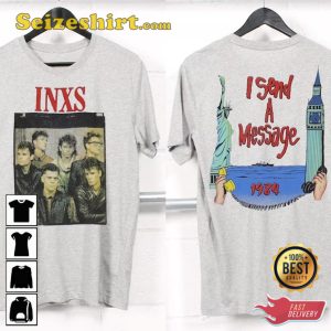 1984 INXS I Send A Message Tour T-Shirt