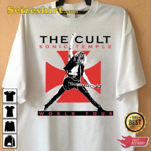 1989 The Cult Sonic Temple World Tour 2023 T-Shirt