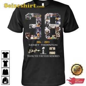 38 Years Of 1954 2023 Sidney Thornton 1979 1980 T-Shirt