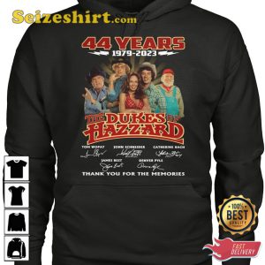 The Dukes Of Hazzard 44 Years 1979 2023 T-Shirt
