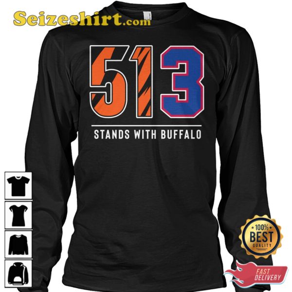 513 Stands With Buffalo Unisex T-Shirt