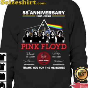 Pink Ployd 58th Anniversary 1965 2023 T-Shirt