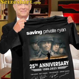 Saving Private Ryan 25th Anniversary 1998 2023 Shirt