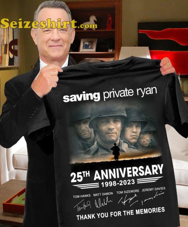 Saving Private Ryan 25th Anniversary 1998 2023 Shirt