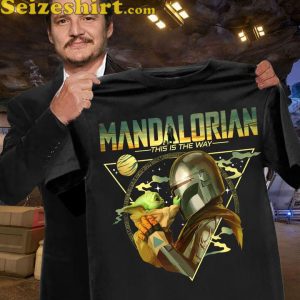 Mandalorian Star Wars This The Way Tee Shirt