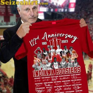 Indiana Hoosiers 122nd Anniversary 1901-2023 T-Shirt