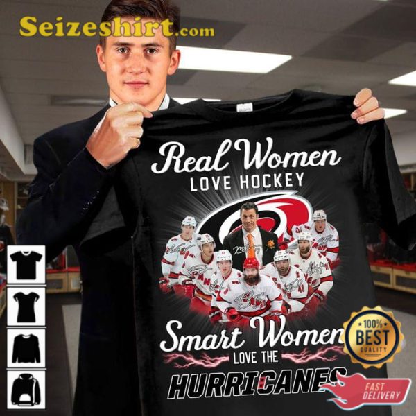 Smart Women Love The Hurricanes Tee Shirt