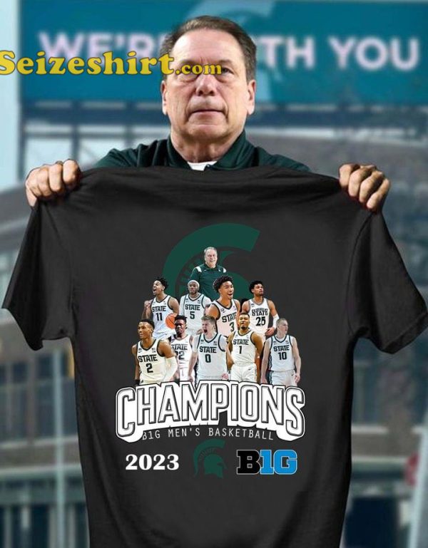 Big Mens Basketball Chapions 2023 Tee Shirt