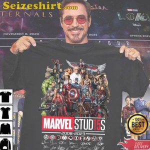 Iro Man Tony Start Love Marvel Studio T-Shirt