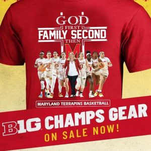 Maryland Terrapins Basketball Big Champs Gear T-Shirt