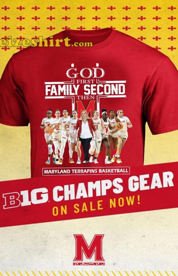 Maryland Terrapins Basketball Big Champs Gear T-Shirt
