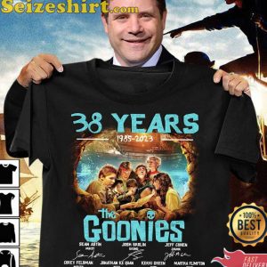 The Goonies 38 Years 1985 2023 Fashion T-Shirt