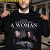 Jensen Ackles Never Underestimate A Woman T-Shirt