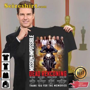 Tom Cruise Dead Reckoning Mission Impossible T-Shirt