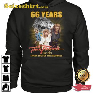 66 Years Tina Turner 1957 2023 T-Shirt