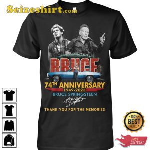 Bruce Springsteen 74th Anniversary 1949 2023 T-Shirt