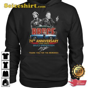 Bruce Springsteen 74th Anniversary 1949 2023 T-Shirt