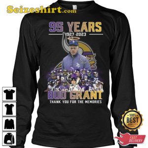 95 Years 1927 2023 Bub Grant Thank You For The Memories T-Shirt