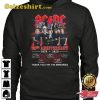AC DC 50th Anniversary 1973 2023 Print On Both Sides T-Shirt