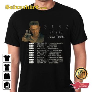 Alejandro Sanz Sanz En Vivo Tour 2023 T-shirt