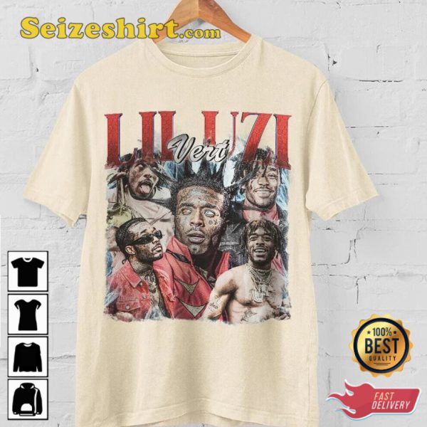 Lil Uzi Vert All The Way Live 2023 Vintage 90s Unisex T-Shirt