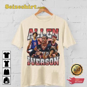 Allen Iverson The Answer NBA Playoffs Basketball T-shirt