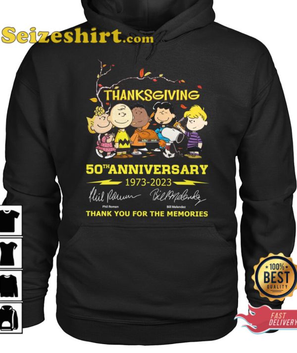 Thanksgiving 50th Anniversary 1973 2023 T-Shirt