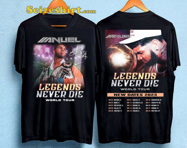 Anuel AA Tour 2023 Thank For A Memorable T-Shirt