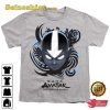 Avatar The Last Airbender Airbender Blue And Black Kanji T-Shirt