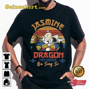 Avatar The Last Airbender Uncle Iroh Jasmine Dragon T-shirt