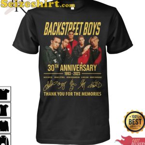 Backstreet Boys 30th Anniversary 1993 2023 T-Shirt