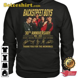 Backstreet Boys 30th Anniversary 1993 – 2023 T-Shirt
