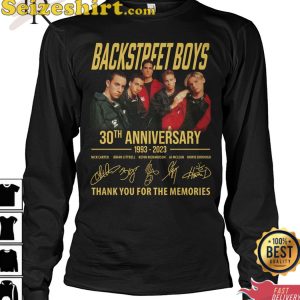Backstreet Boys 30th Anniversary 1993 2023 T-Shirt