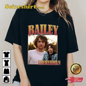 Bailey Zimmerman Tour Country Music Vintage T-shirt