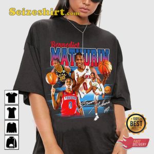Bennedict Mathurin NBA Draf Basketball T-shirt
