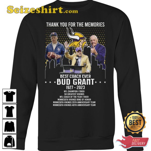 Best Coach Ever Bub Grant 1927 2023 T-Shirt