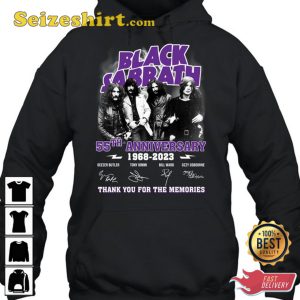 Black Sabbath 55th Anniversary 1968 2023 T-Shirt