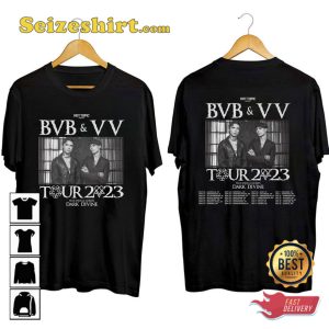 Black Veil Brides And VV Tour 2023 Ville Valo Co-headline Tour T-shirt