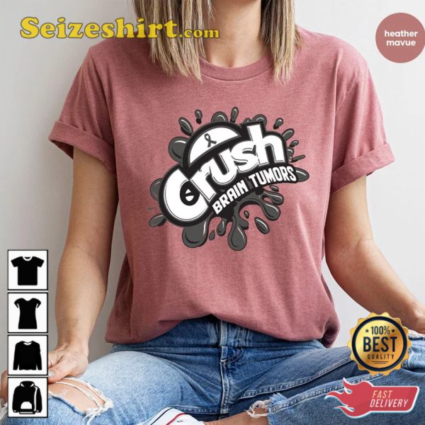 Brain Tumor Crush Graphic T-Shirt