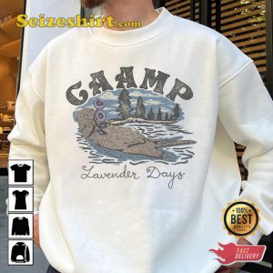 CAAMP Band Tour Lavender Days Fan Gift T-shirt