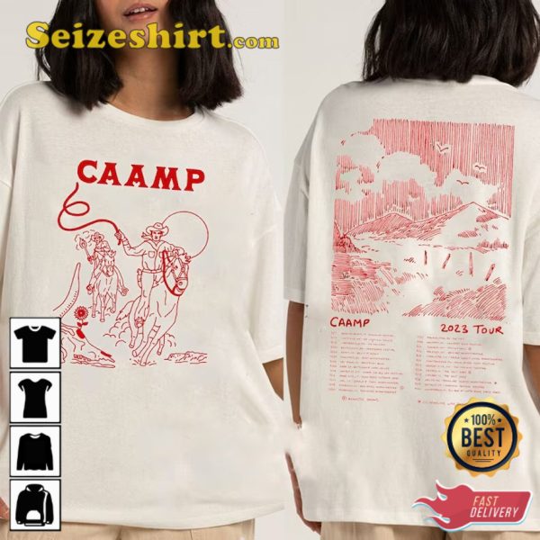 CAAMP Tour 2023 Folk Band Fan Gift T-Shirt