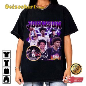 Cameron Johnson Brooklyn Nets Professional Basketball Player T-Shirt