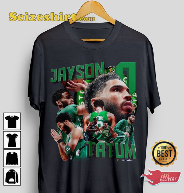 Celtics Jayson Tatum Playoff NBA Basketball T-shirt