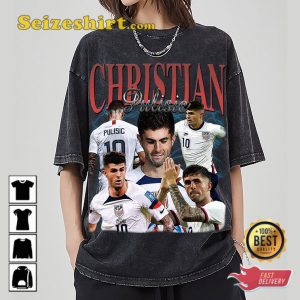 Christian Pulisic Soccer Vintage Fan Gift Unisex T shirt
