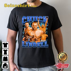 Chuck Liddell The Iceman UFC Vintage T-shirt